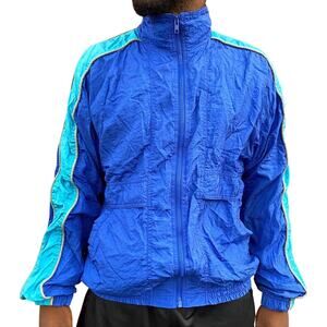 Vintage Santolina Bay neon Windbreaker